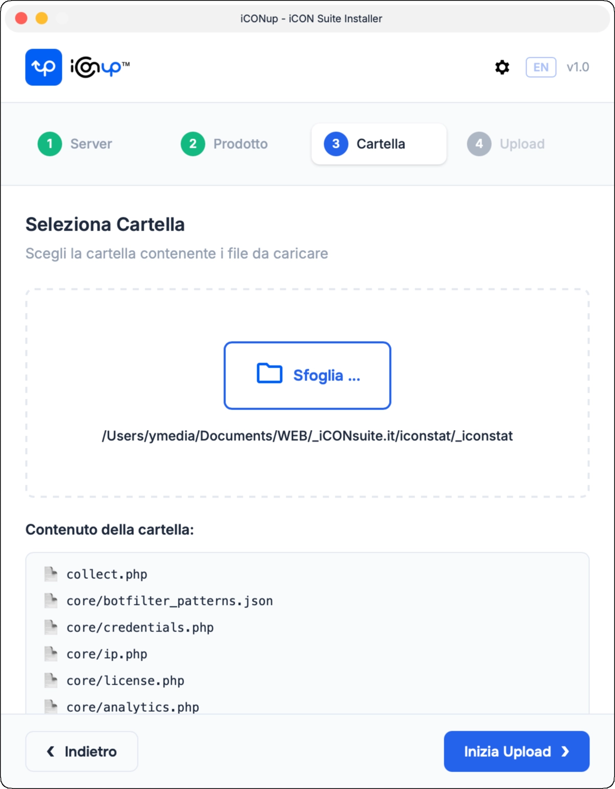 Step 3 - Source Folder